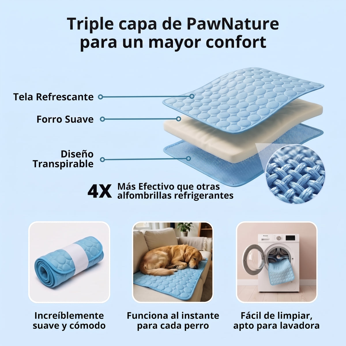Arctic™ Esterilla refrescante para perros